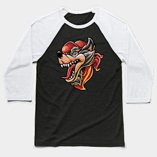 WOLF HEAD Baseball T-Shirt